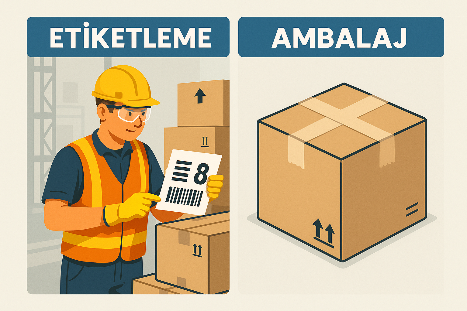Etiketleme ve ambalaj